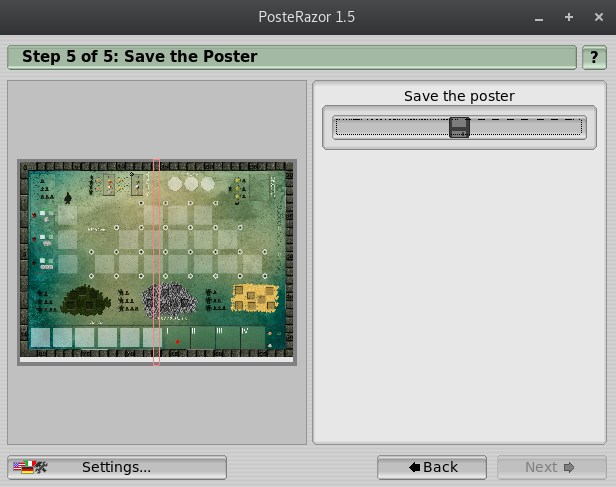PosteRazor : Découpage et impression facile de grandes images
