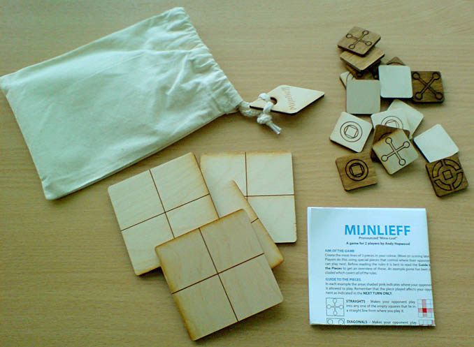 Mijnlieff : dans le top des jeux abstraits !
